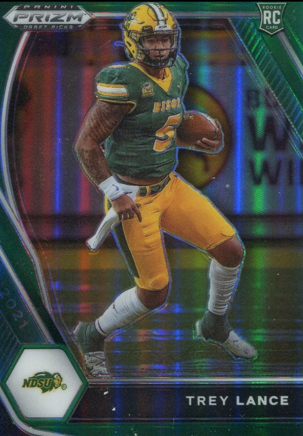 Trey Lance 2021 Panini Prizm Rookie Card