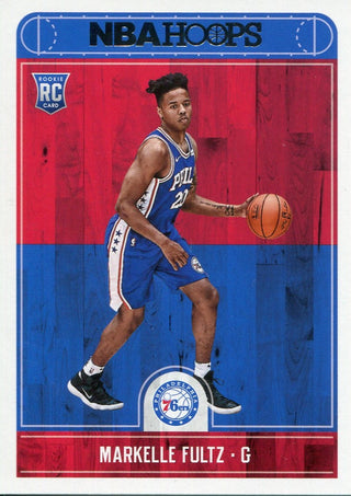 Markelle Fultz 2017 Panini NBA Hoops Rookie Card