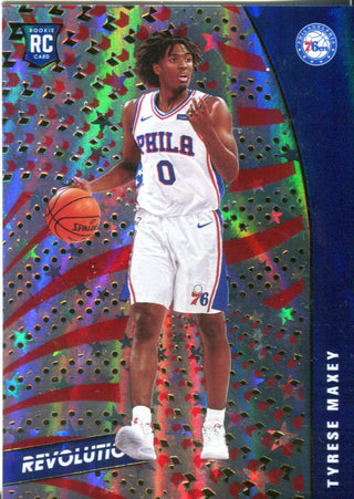 Tyrese Maxey 2020 Panini Revolution Astro Rookie Card #148