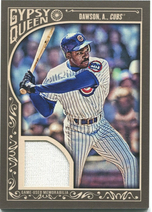 Andre Dawson Gypsy Queen Jersey Card