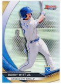 Bobby Witt Jr. 2020 Bowman's Best Refractor Card #TP-20