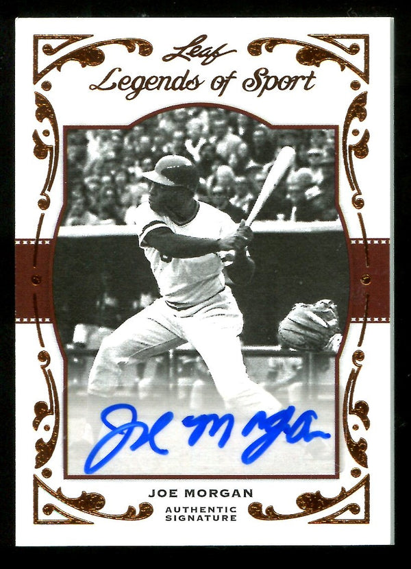 Joe Morgan 2011 Leaf Legends of Sport #6/14