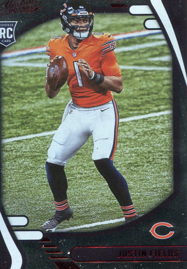 Justin Fields 2021 Panini Absolute Rookie Card