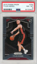 Tyler Herro 2019 Panini Prizm Rookie Card #259 (PSA)