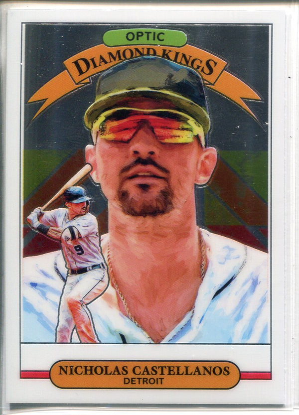 Nicholas Castellanos 2019 Donruss Optic Diamond Kings Card