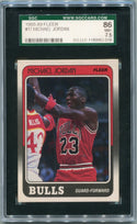 Michael Jordan 1988 Fleer SGC 7.5