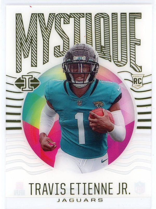 Travis Etienne Jr. 2021 Panini Illusions Mystique Rookie Card #MY-14