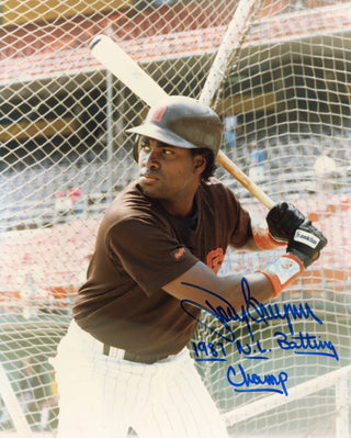 Tony Gwynn Autographed 8x10 Photo