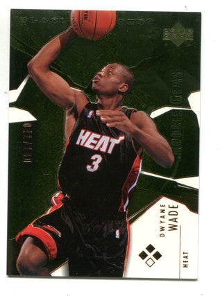 Dwyane Wade 2003 Upper Deck Black Diamond Yellow #148 /100 RC