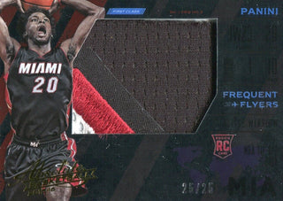 Justise Winslow 2015-16 Panini Absolute Jersey Relic Rookie Card 25/25