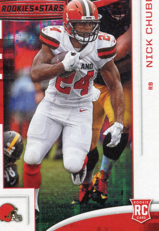 Nick Chubb 2018 Panini Rookie & Stats Rookie Card