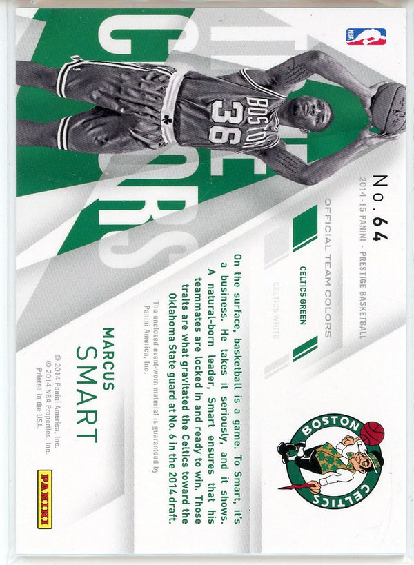 Marcus Smart 2014-15 Panini Prestige Rookie True Color Patch Card #64