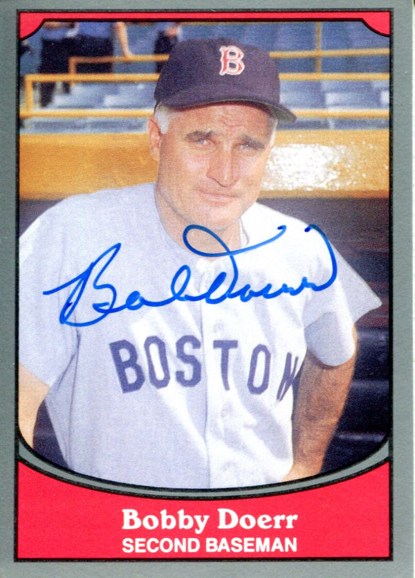 Bobby Doerr Autographed 90' Pacific Card