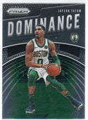 Jayson Tatum 2019-20 Panini Prizm Dominance Card #13