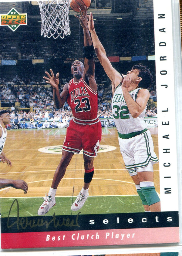 Michael Jordan 1992 Upper Deck Card