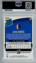 Luka Doncic 2018 Panini Donruss Grade 10 Card #177