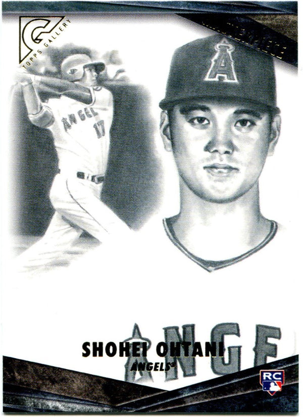 Shohei Ohtani Topps Gallery Masterpiece Rookie Card 2018