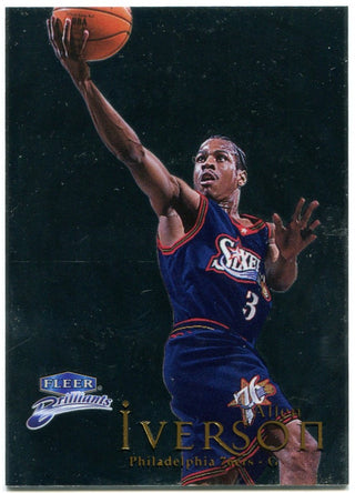 Allen Iverson Fleer Brilliants 1999