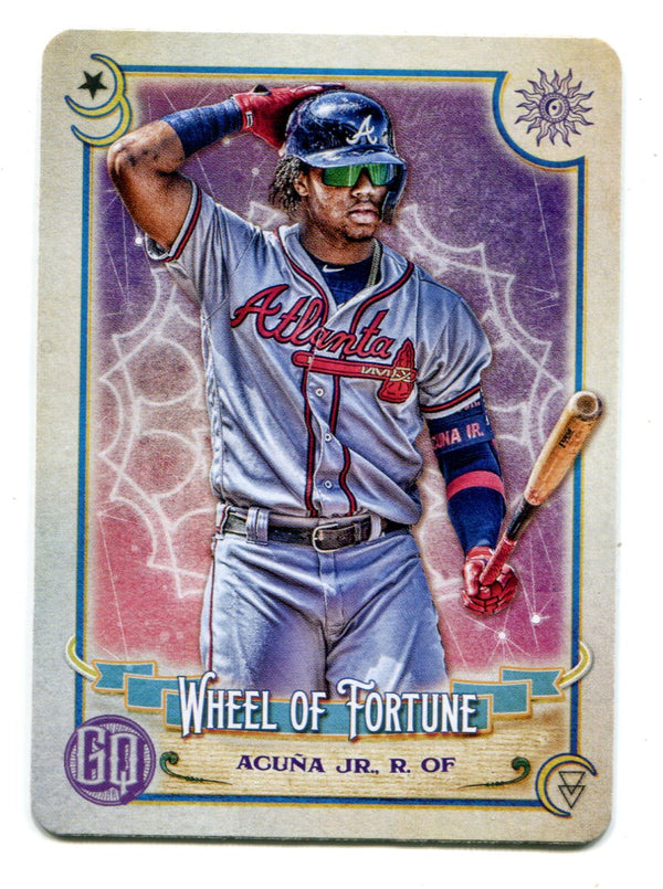 Ronald Acuna Jr. 2019 Topps Gypsy Queen Wheel Of Fortune #1 Card