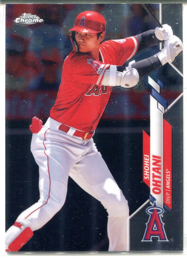 Shohei Ohtani 2020 Topps Chrome Unsigned Card