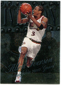 Allen Iverson 1998 Skybox Metal Universe Card