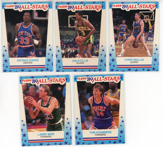 1989-90 Fleer All-Stars Sticker Set (1-11)