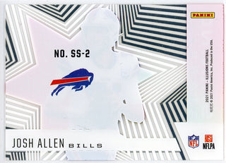 Josh Allen 2021 Panini Illusions Shining Stars Insert Card #SS-2