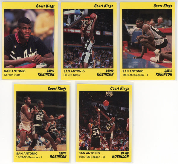 1990 David Robinson Star Court Kings Set (73-81)