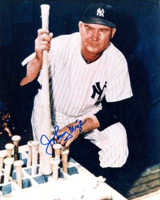 Johnny Mize Autographed 8x10 Photo