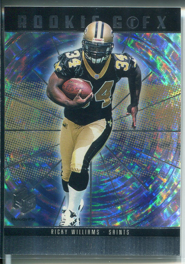 Ricky Williams 1999 Upper Deck Holo GrFX Rookie Card