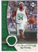 Paul Pierce 2005-06 Upper Deck Trilogy The Cutting Edge Patch Card #CE-PP