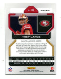 Trey Lance 2021 Panini Orange Disco Prizm #133 Card