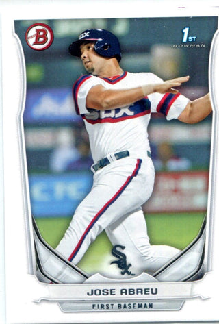 Jose Abreu 2014 Bowman Rookie Base card