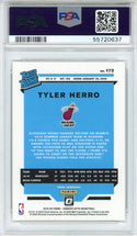 Tyler Herro 2019 Panini Donruss Opitc Rookie Card #172 (PSA)