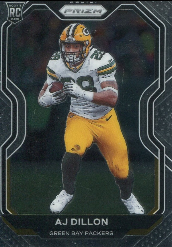 AJ Dillon 2020 Panini Prizm Rookie Card