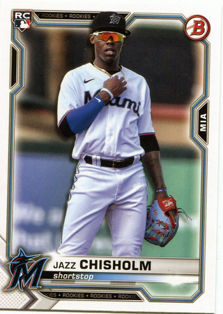 Jazz Chisholm 2021 Bowman Rookie Card #71