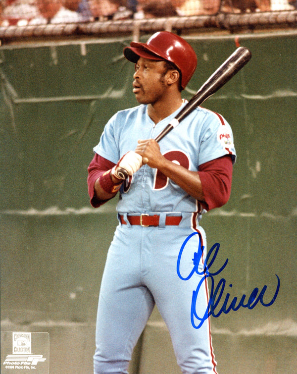 Al Oliver Autographed 8x10 Photo