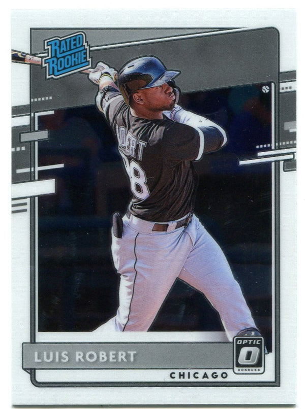 Luis Robert Panini Donruss Optic Rated Rookie 2020