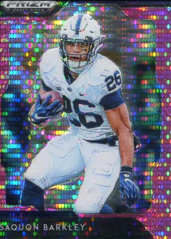 Saquan Barkley 2019 Panini Prizm Rookie Card