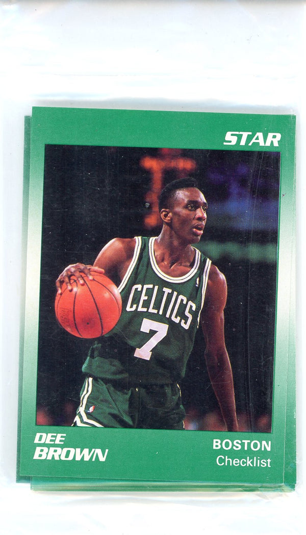 Dee Brown 1990 Star Card Set (1-11)