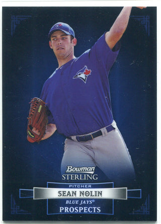 Sean Nolin 2012 Bowman Sterling Prospects Rookie Card