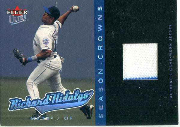 Richard Hidalgo 2005 Fleer Game-Worn Jersey Card