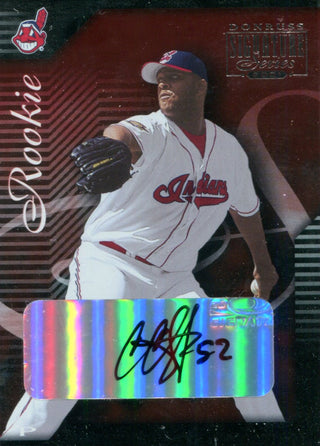 C.C. Sabathia Autographed Donruss Card #118/330