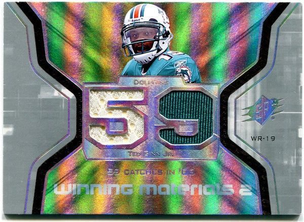 Ted Ginn Jr Upper Deck SPx 2007 Jersey Card