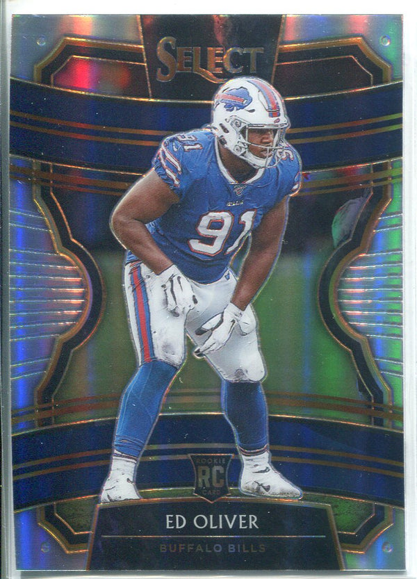 Ed Oliver 2019 Panini Select Prizm Rookie Card