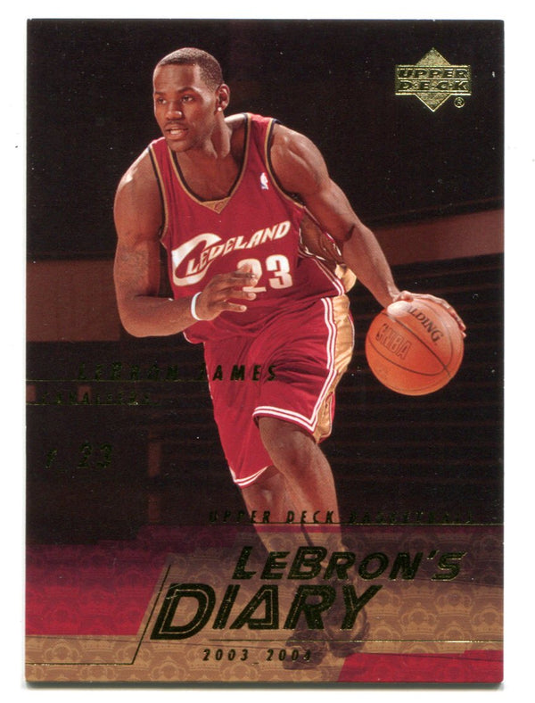 Lebron James 2003-04 Upper Deck Lebron`s Diary #LJ14 Card