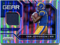 Van Jefferson Panini Prizm Rookie Gear Jersey Card 2020