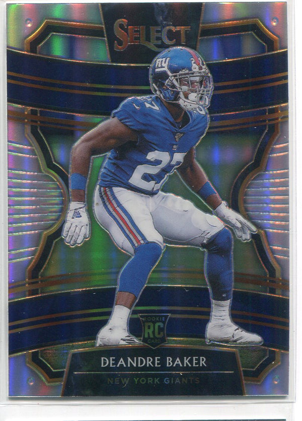 Deandre Baker 2019 Panini Select Prizm Rookie Card