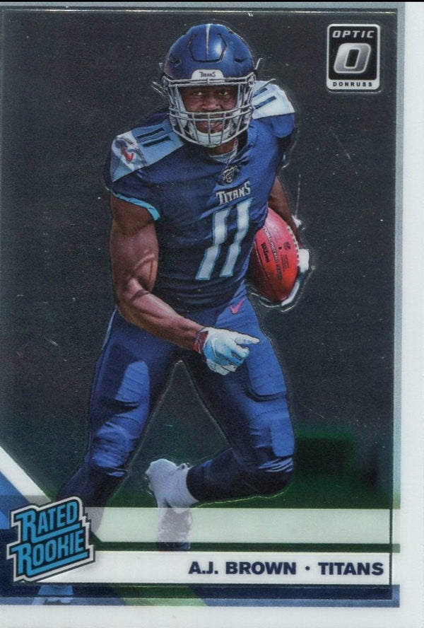 A.J. Brown 2019 Panini Optic Rated Rookie Card