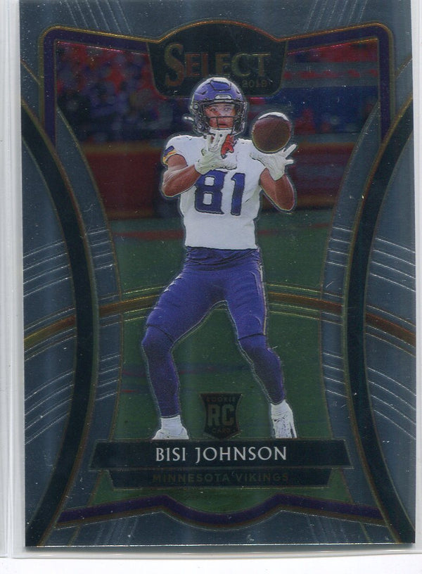 Bisi Johnson 2019 Panini Select Rookie Card